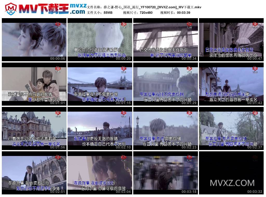 薛之谦-野心_国语_流行_YF100720